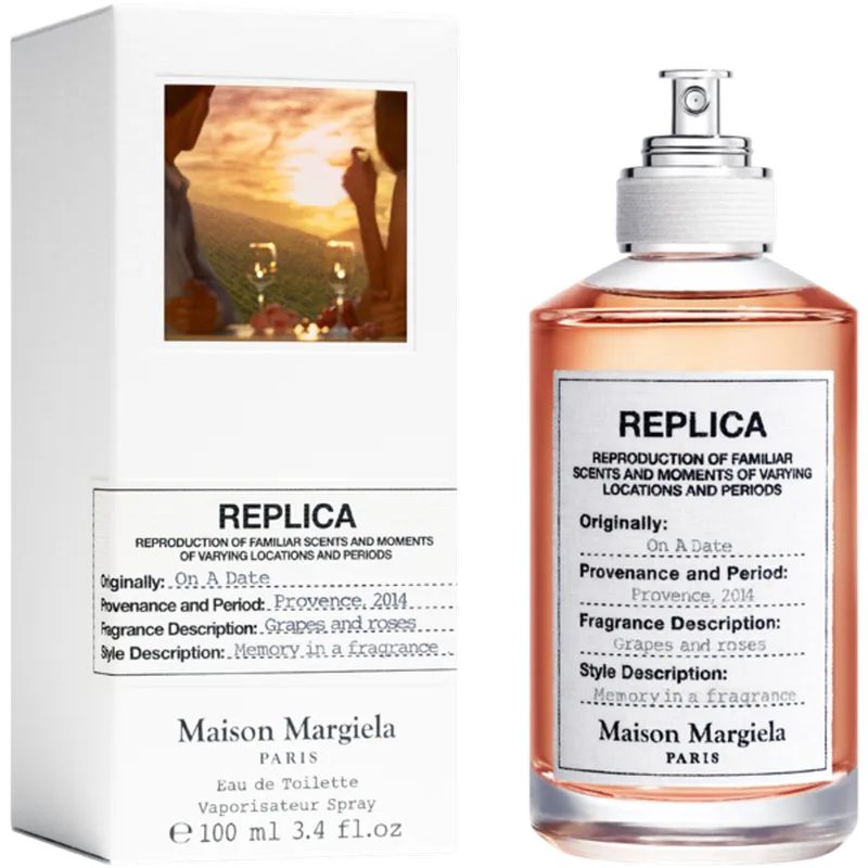 Replica On A Date Eau de Toilette fra Maison Margiela i 100 ml – produktbillede 2 af 2