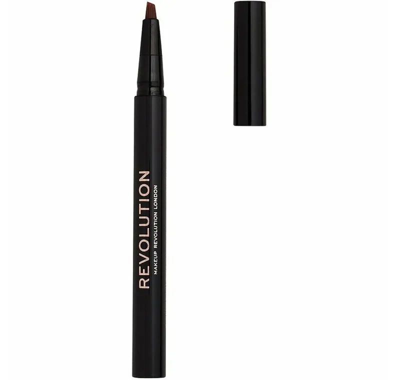 Augenbrauen-Stift Revolution Beauty Bushy Brow Augenbrauen-Cremestift Medium Braun de Makeup Revolution – photo du produit