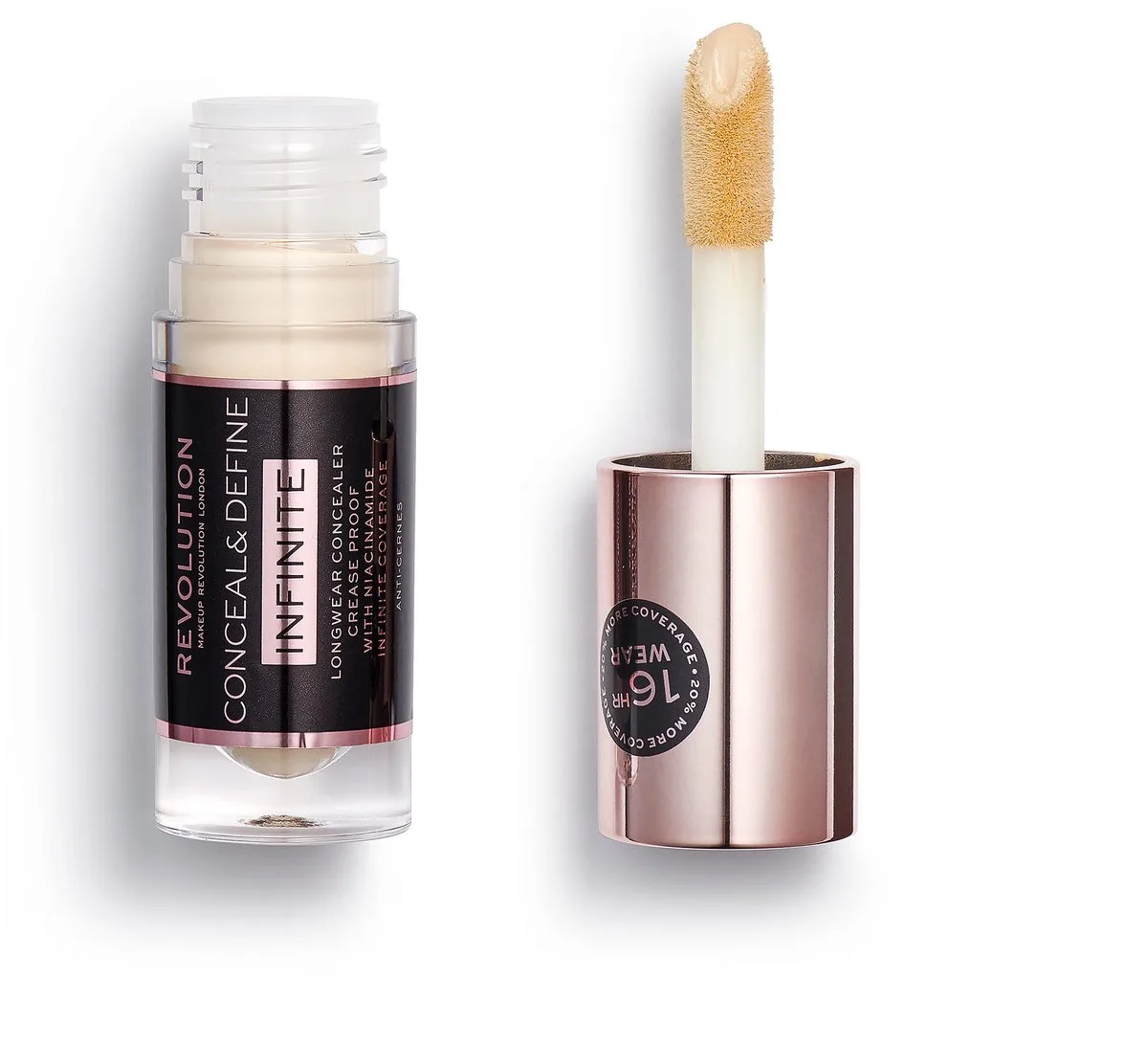 Conceal & Define Infinite Longwear Concealer van Makeup Revolution in C3 – productfoto