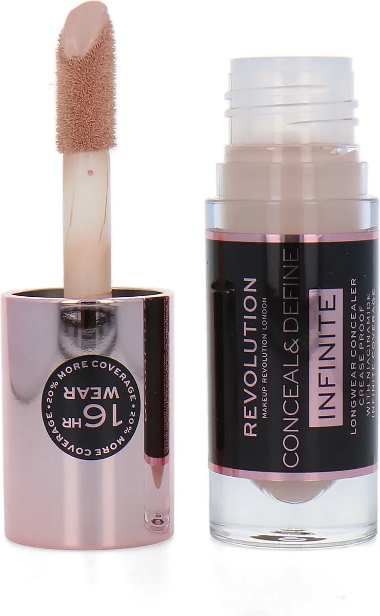 Conceal & Define Infinite Longwear Concealer fra Makeup Revolution i C4 – produktbillede