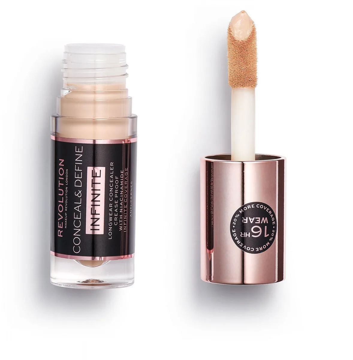 Conceal & Define Infinite Longwear Concealer van Makeup Revolution in C5 – productfoto