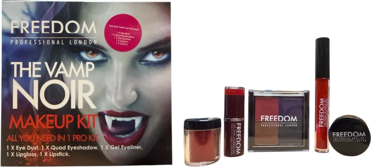 Freedom The Vamp Noir Cadeauset van Makeup Revolution – productfoto