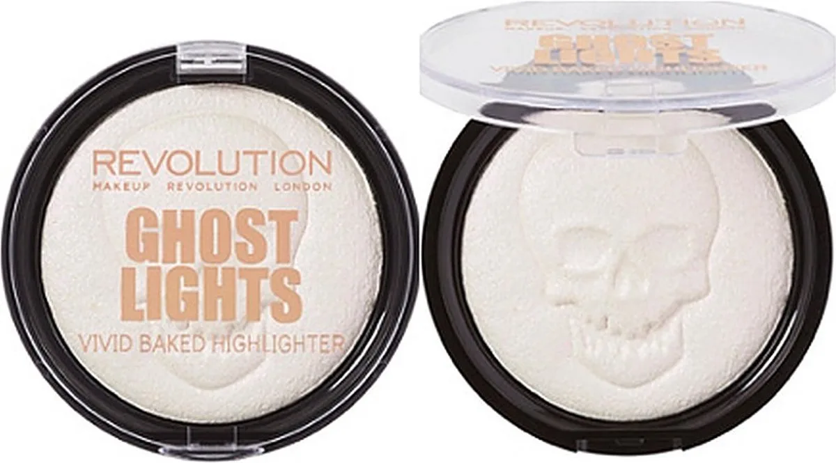 Ghost Lights Vivid Baked Highlighter van Makeup Revolution in Parlemoer – productfoto