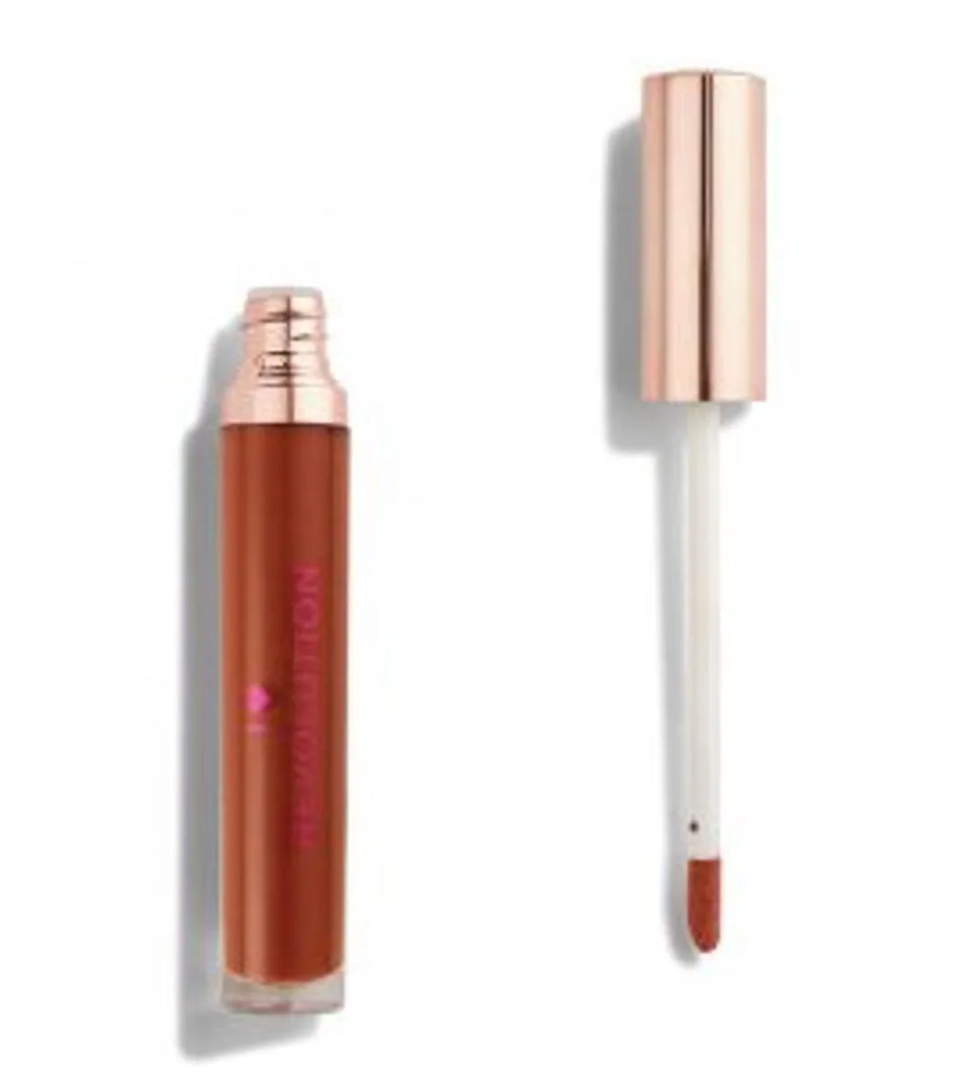 Gloss I Heart Chocolate van Makeup Revolution in Chocolate Fudge – productfoto