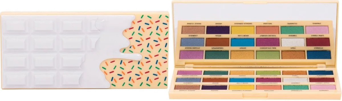 I Love Revolution Oogschaduw Palette - Sprinkles van Makeup Revolution in Meerkleurig – productfoto