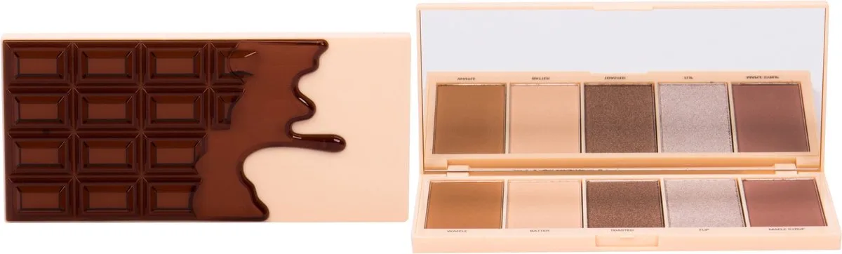 I Love Revolution Oogschaduw Palette - Waffle van Makeup Revolution in Meerkleurig – productfoto