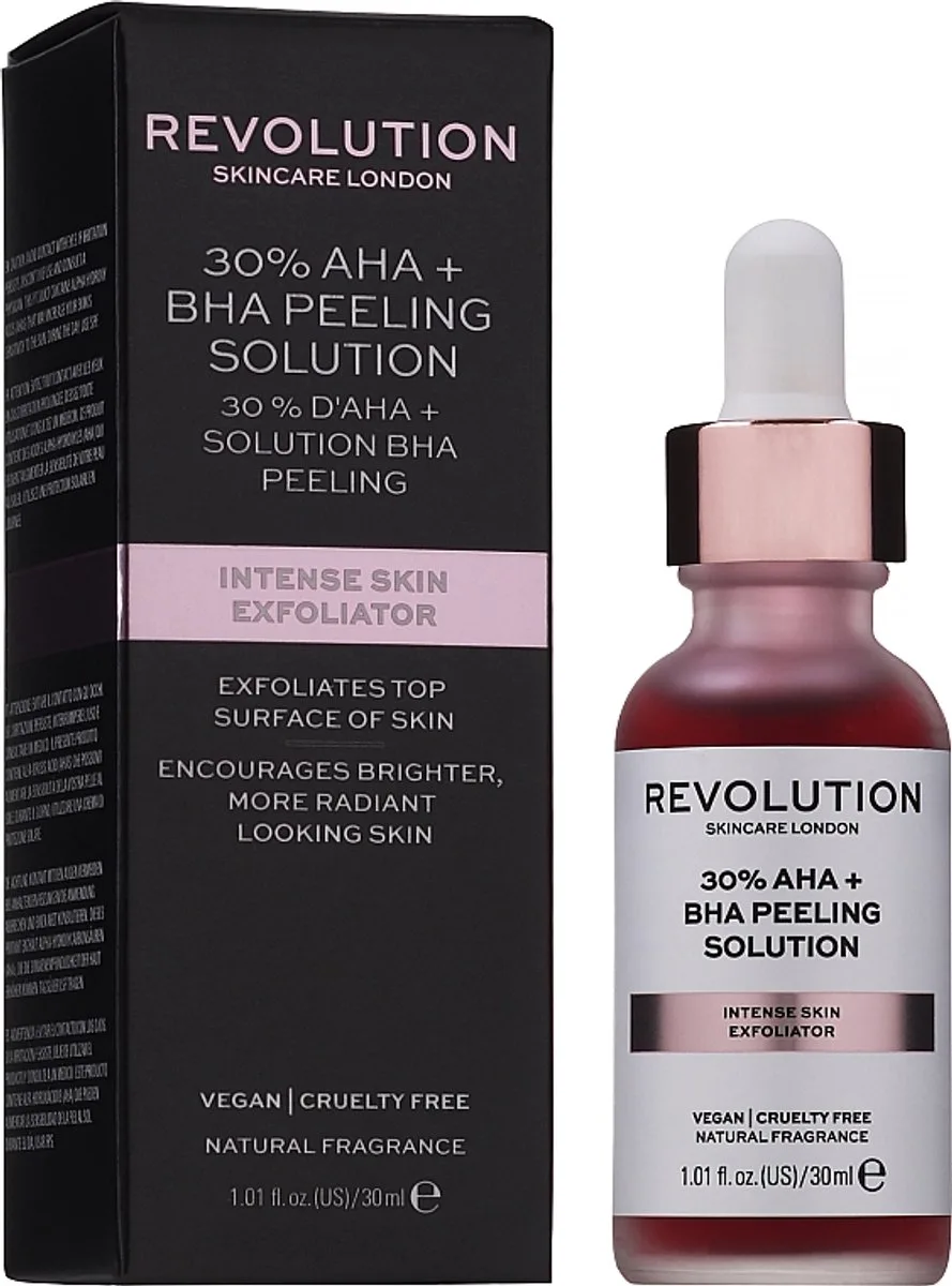 Intense Skin Exfoliator-PeelingIntense 30% AHA + BHA Peeling Solution de Makeup Revolution – photo du produit