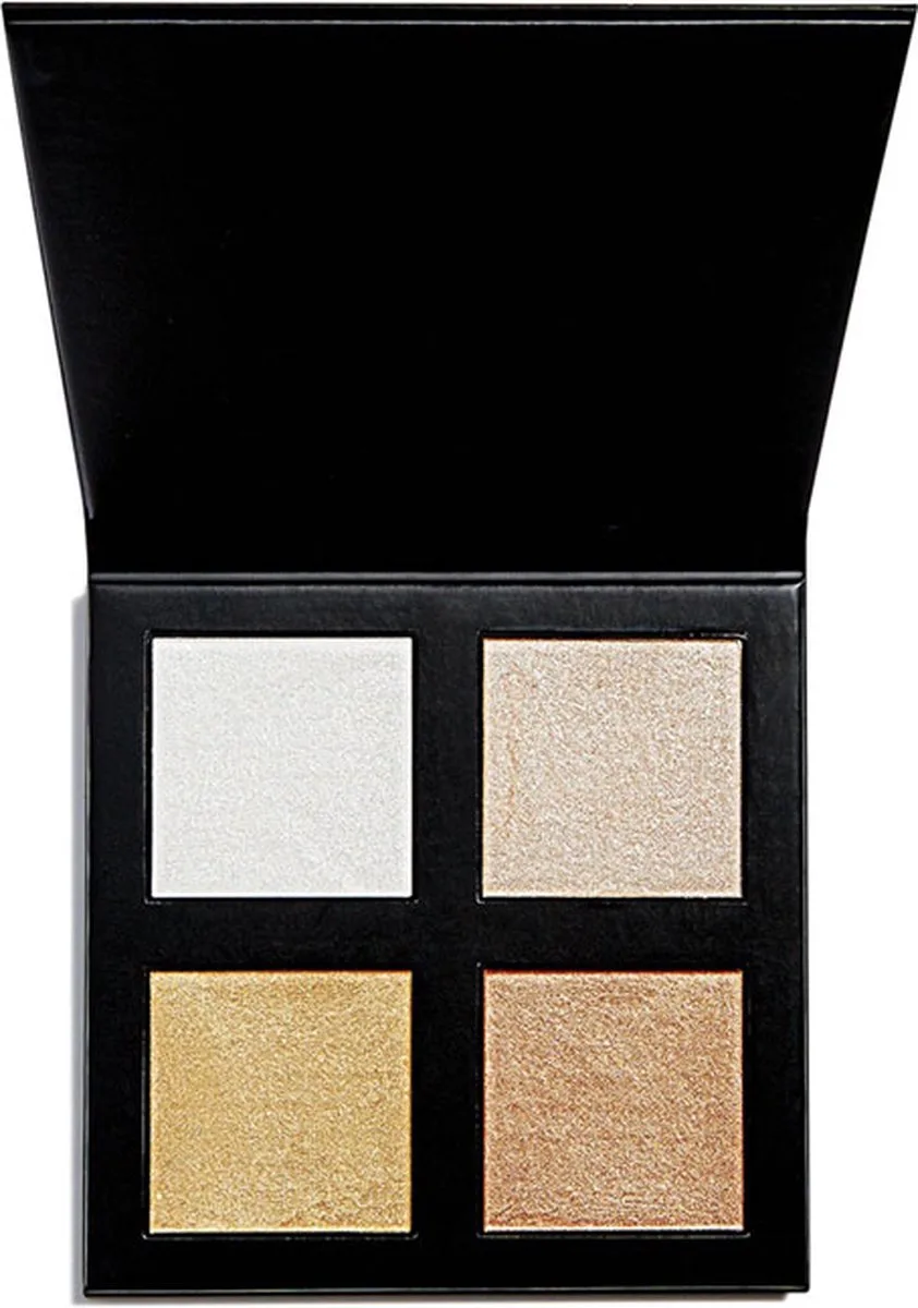 Makeup Revolution 4K Highlighter Palette fra Makeup Revolution i Guld – produktbillede