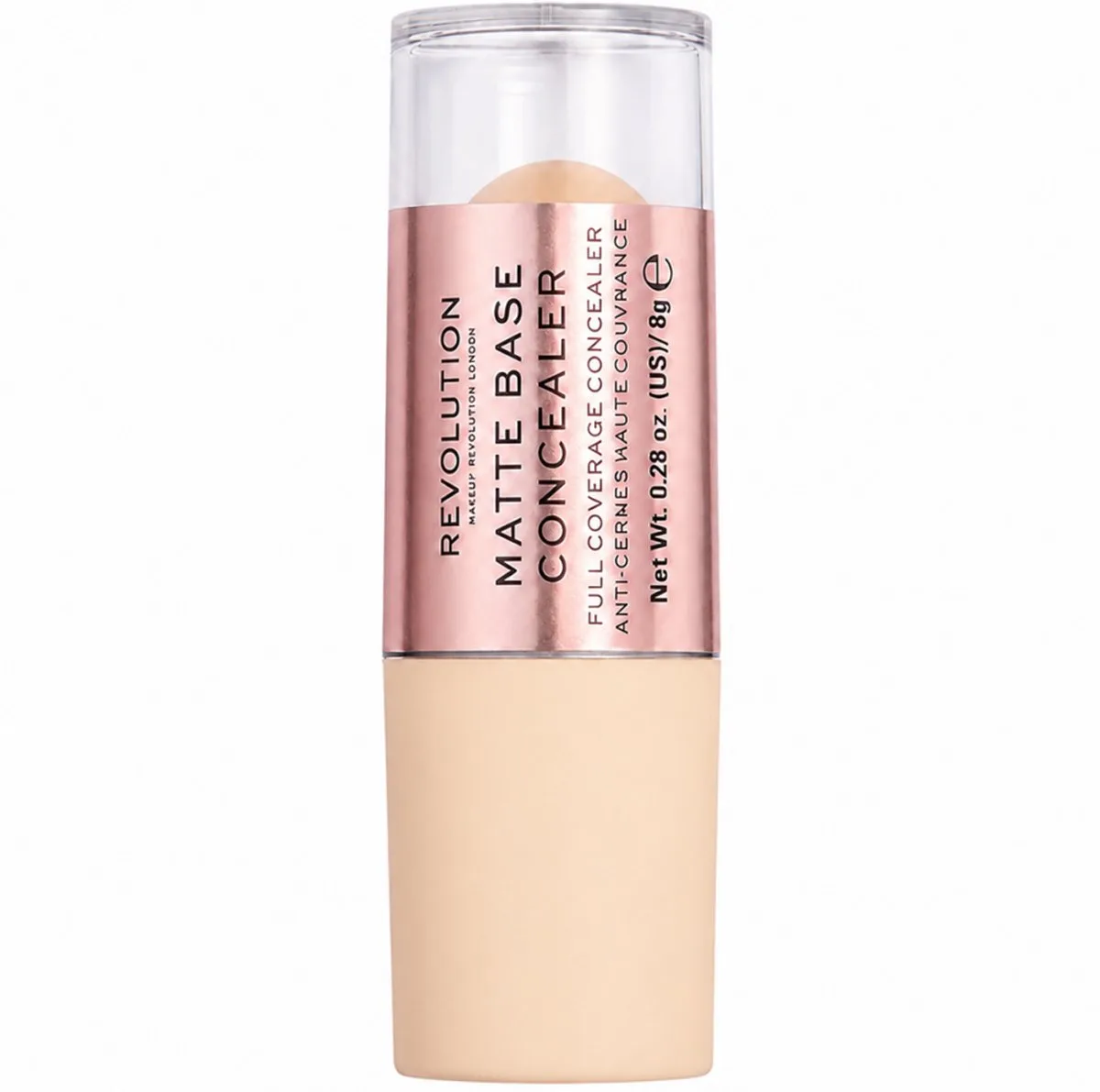 Matte Base Full Coverage Concealer Stick de Makeup Revolution en C6.5 – photo du produit