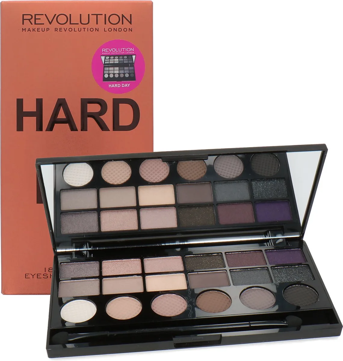 Oogschaduw Palette - Hard Day de Makeup Revolution en Multicolore – photo du produit