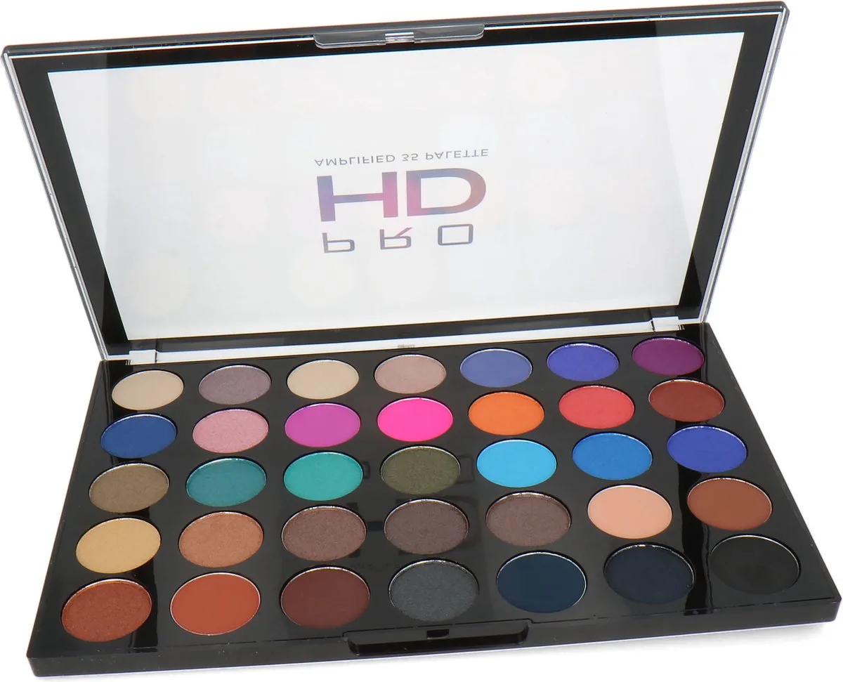 Pro HD Amplified Oogschaduw Palette - Defiant (zonder doosje) de Makeup Revolution en Multicolore – photo du produit