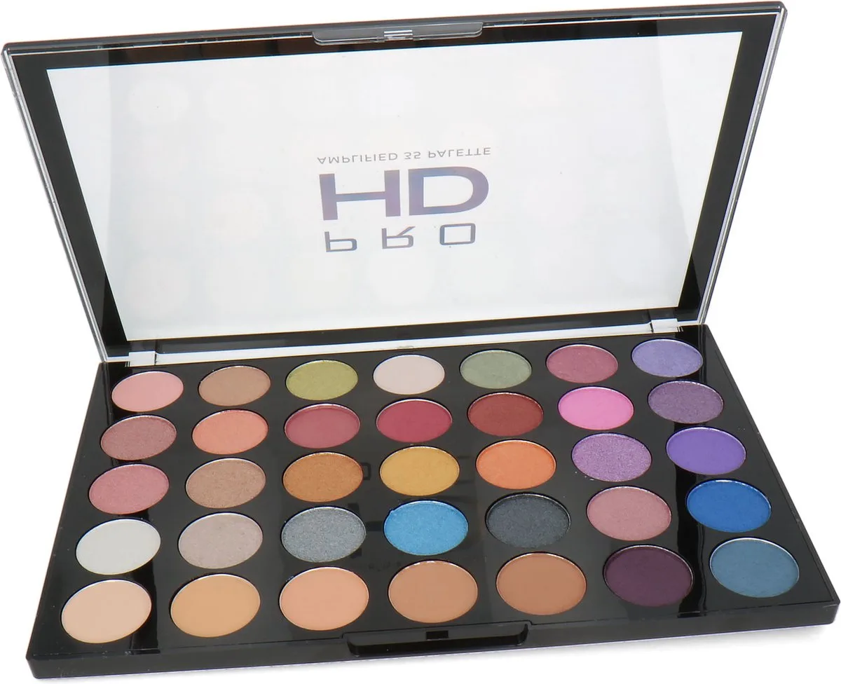 Pro HD Amplified Oogschaduw Palette - Exhilarate (zonder doosje) de Makeup Revolution en Multicolore – photo du produit