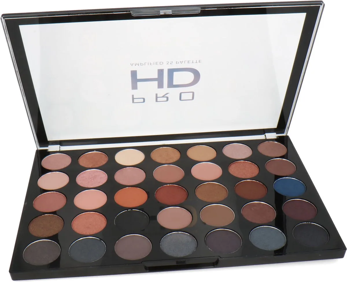 Pro HD Amplified Oogschaduw Palette - Smoulder (zonder doosje) van Makeup Revolution in Meerkleurig – productfoto