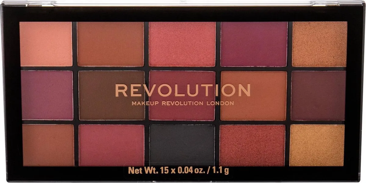 Re-Loaded Oogschaduw Palette - Neutrals 3 (doosje met krasjes) van Makeup Revolution in #newtrals-3 – productfoto
