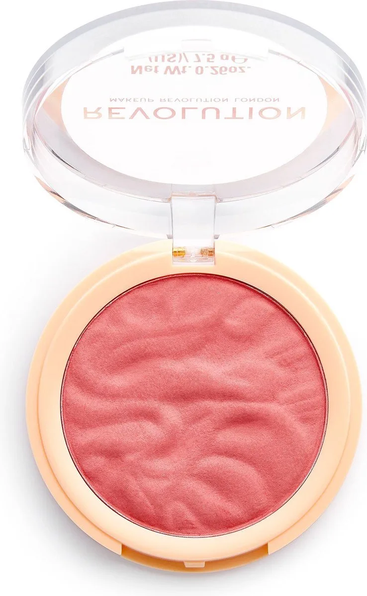 Reloaded Powder Blush - 7,5 g Kiss (L) by Makeup Revolution in Rose – product photo