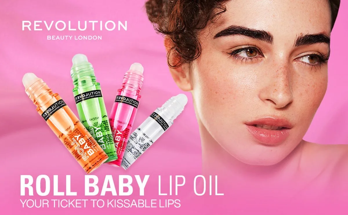 Relove by Revolution Lipolie Roll On Set - 4 x 5 ml - Voor Zachte Glanzende Lippen - Vegan - Beauty Must Have van Makeup Revolution in Assorti – productfoto