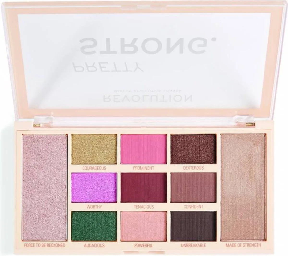 Revolution Make-Up Palette - Pretty Strong. de Makeup Revolution en Veelzeidig – photo du produit