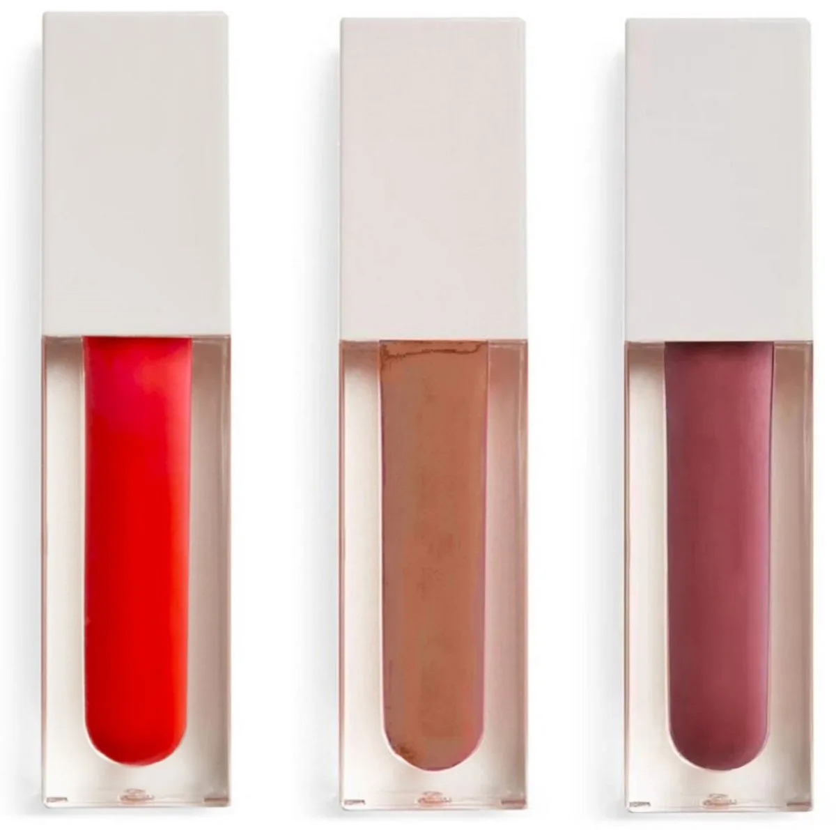 Set van 3 Pro Supreme Lipglosses - Ignition / Revoked / Beholden van Makeup Revolution in Kleurloos – productfoto