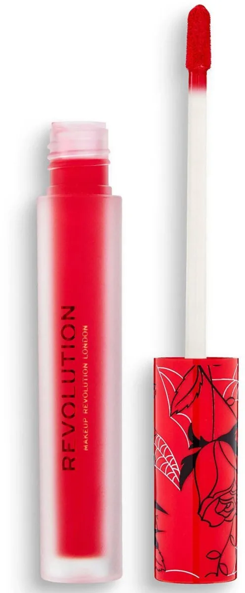 Vinyl Vloeibare Lippenstift van Makeup Revolution in Haunted – productfoto