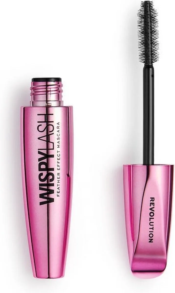Wispy Lash Feather Effect Mascara - Mascara 8G Black van Makeup Revolution in Zwart – productfoto