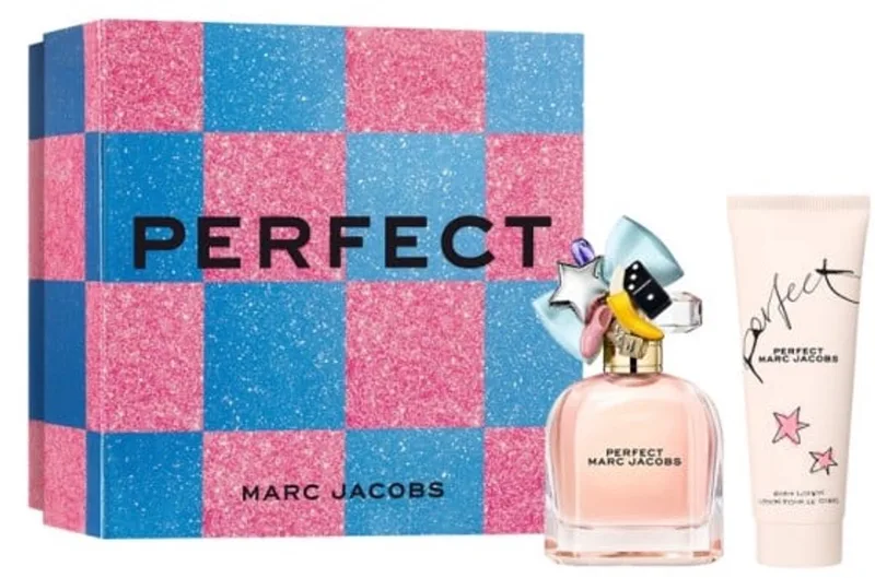 Perfect Giftset - 50 ml eau de parfum spray + 75 ml bodylotion - cadeauset voor dames von Marc Jacobs – Produktfoto