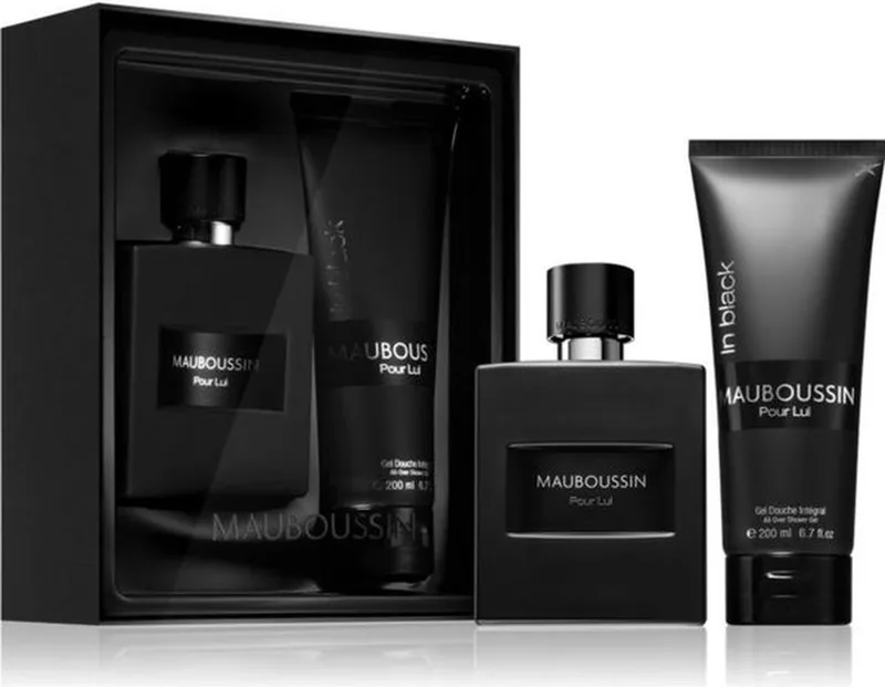 Pour Lui In Black Gift Set Eau De Parfum (edp) 100 Ml + Shower Gel 200 Ml von Mauboussin – Produktfoto