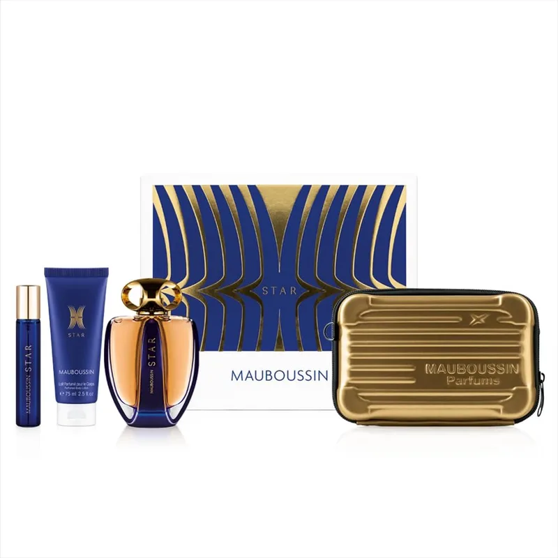 Star Dames Giftset – Eau de Parfum 90ml & 20ml, Bodylotion 75ml + Luxe Handtas de Mauboussin – photo du produit