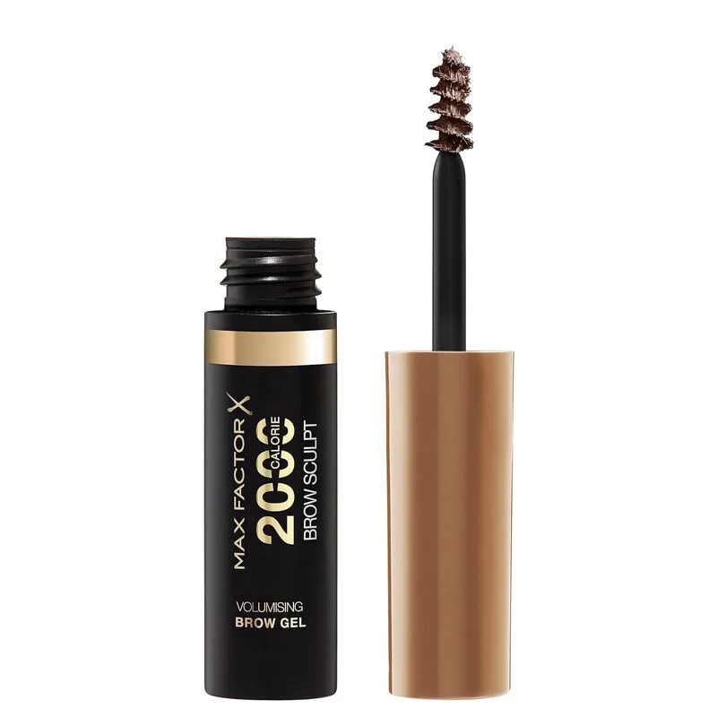 2000 CALORIE volumisierendes Augenbrauen-Gel #001 - dunkelblond fra Max Factor – produktbillede