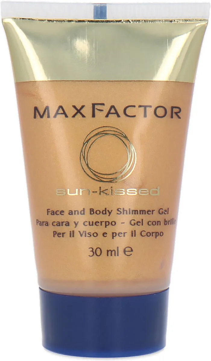Face and Body Shimmer Gel - Sun-Kissed från Max Factor i Brun – produktbild
