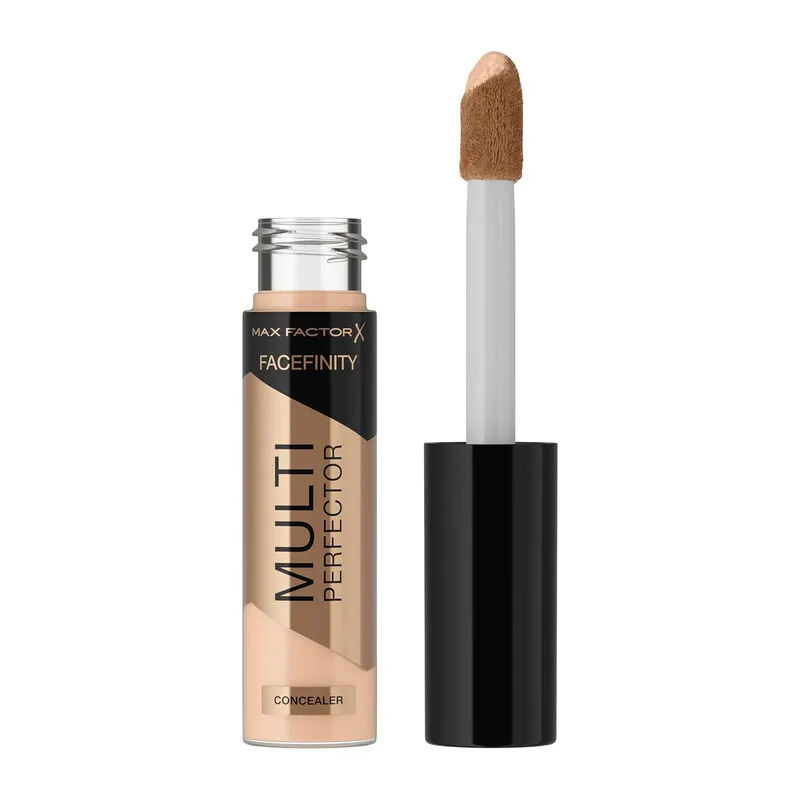 Facefinity Multi-Perfector Concealer, All In One, kaschiert Unvollkommenheiten, sofortige Aufhellung, natürliches Finish, leicht, vegan, anpassbare Deckkraft - 1N, 11 ml van Max Factor – productfoto