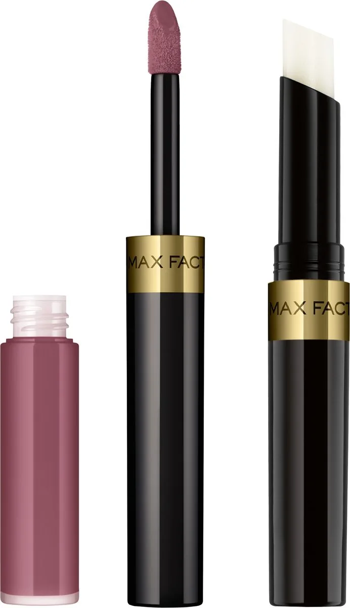 Lipfinity 24 HRS Gilded Edition Liquid Lipstick - 105 Radiant Charm van Max Factor in Roze – productfoto