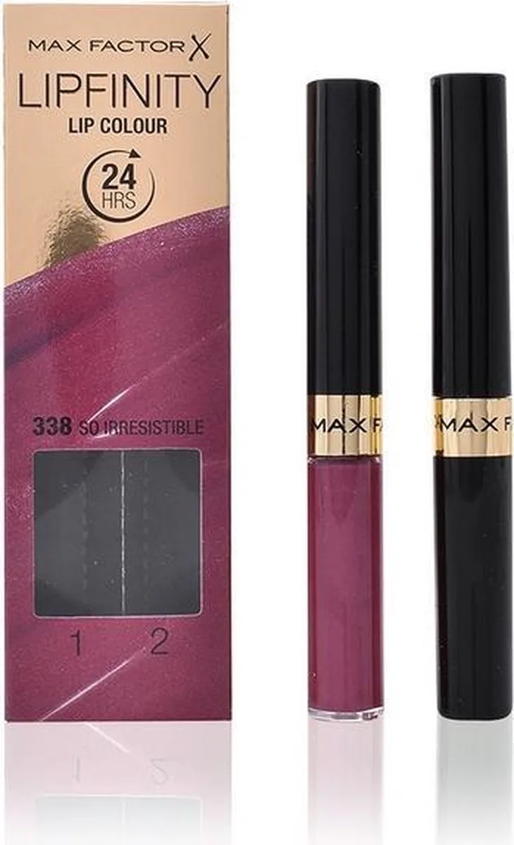 Lipfinity 24HR Lip Colour Lipgloss - 338 So Irresistible van Max Factor in 338 So Irresistible – productfoto