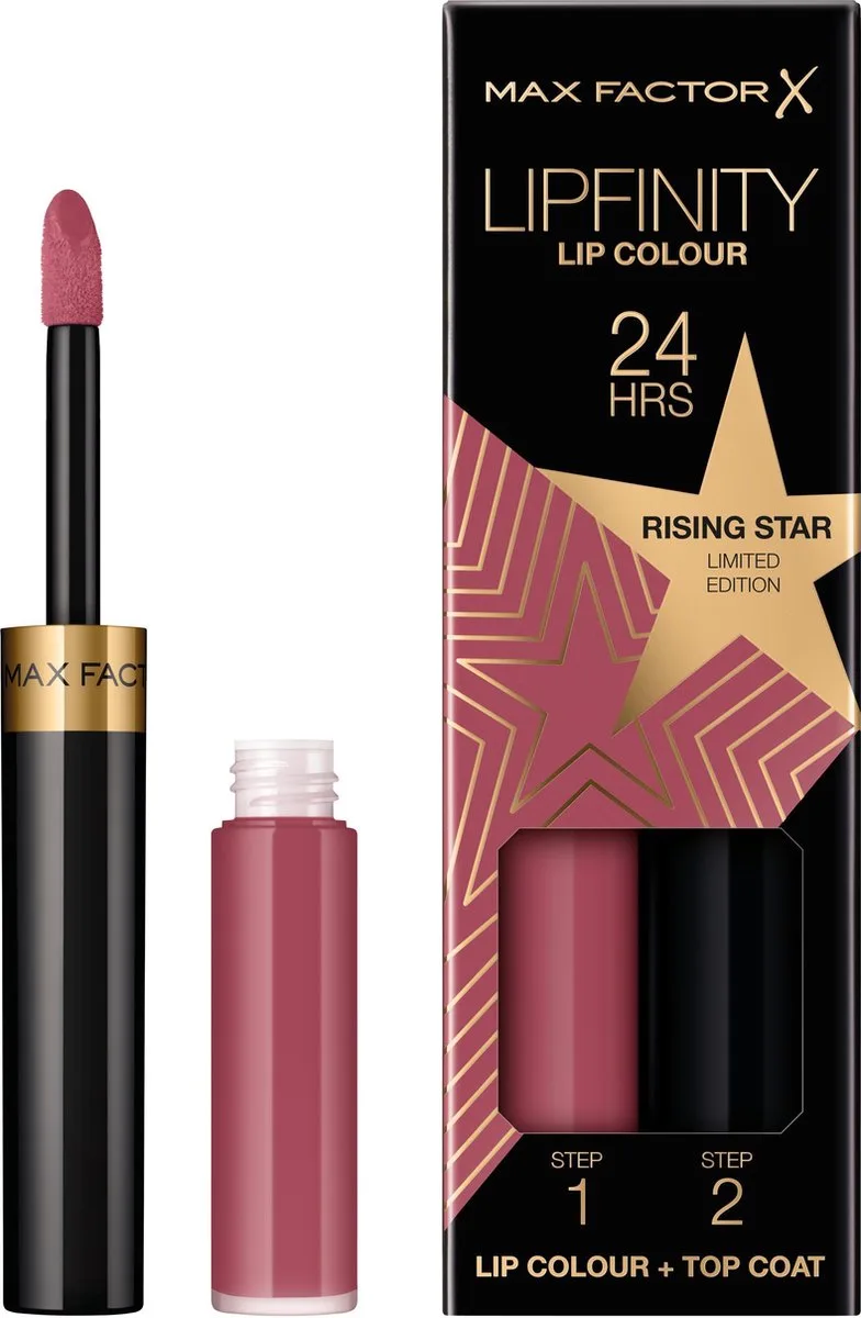 Lipfinity Lip Colour Lippenstift 2.3 ml + 1.9 g de Max Factor en 84 Rising Star – photo du produit