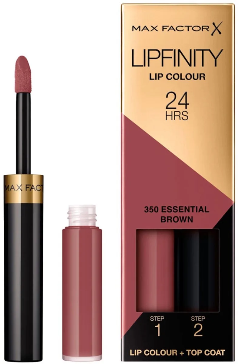 Lipfinity Lip Colour Lippenstift - 350 Essential Brown de Max Factor en 350 Essential Brown – photo du produit
