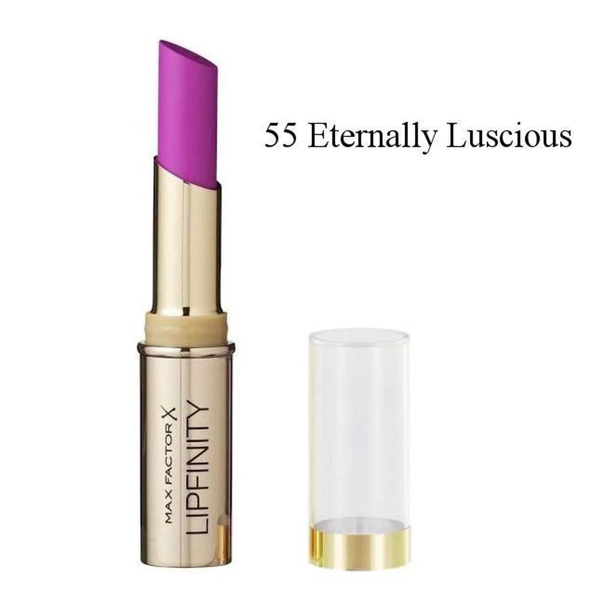 Lipfinity Lipstick - 55 Eternally Luscious fra Max Factor i Fuchsia – produktbillede