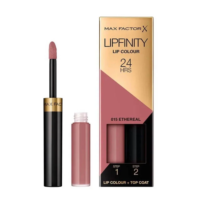 Lippenstift - Lipfinity 015 Ethereal 1 Set von Max Factor – Produktfoto