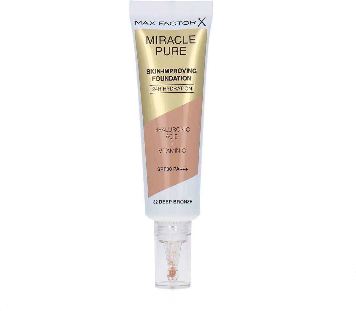 Miracle Pure Foundation 82 Deep Bronze de Max Factor en 82 Deep Bronze – photo du produit