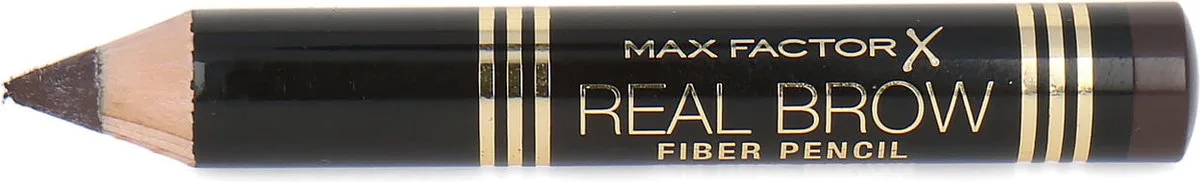 Real Brow Fiber Pencil - 004 Deep Brown van Max Factor in Bruin – productfoto