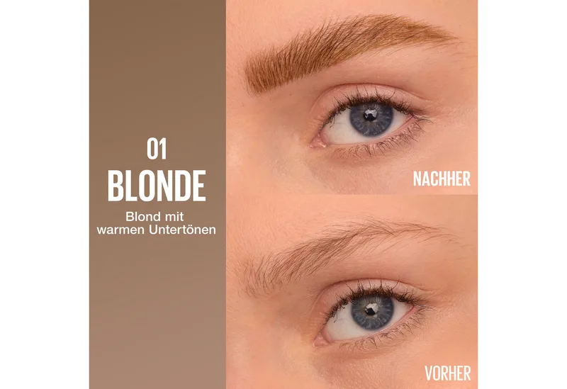 Augenbrauen-Kosmetika BROW INSERTS van Maybelline in Beige – productfoto 3 van 3