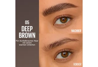 Augenbrauen-Kosmetika BROW INSERTS fra Maybelline i Brun – produktbillede 3 af 3