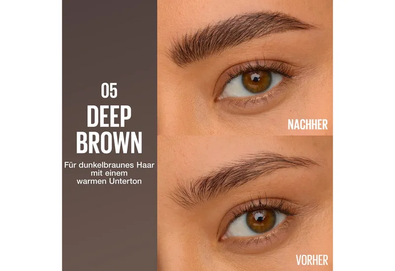 Augenbrauen-Kosmetika BROW INSERTS fra Maybelline i Brun – produktbillede 3 af 3