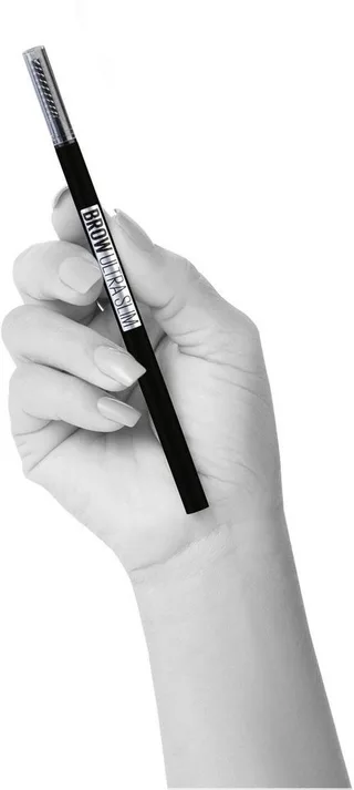Augenbrauen-Stift BROW ULTRA SLIM LINER, lässt sperrliche und formlose Augenbrauen voller wirken fra Maybelline i Brun – produktbillede 3 af 3
