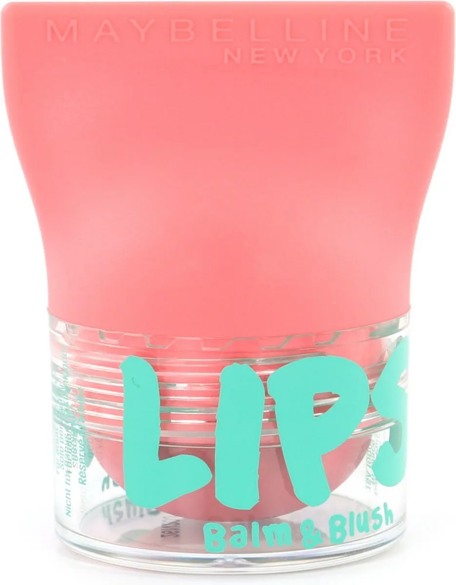 Babylips Balm & Blush - 01 Innocent Pie - Roze - lipbalm & Blush in één van Maybelline in Roze – productfoto