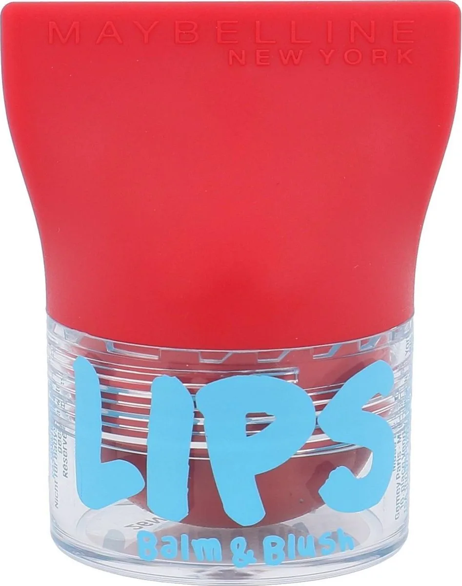 Babylips Balm & Blush - 05 Booming Ruby - Roze - lipbalm & Blush in één de Maybelline en Rose – photo du produit