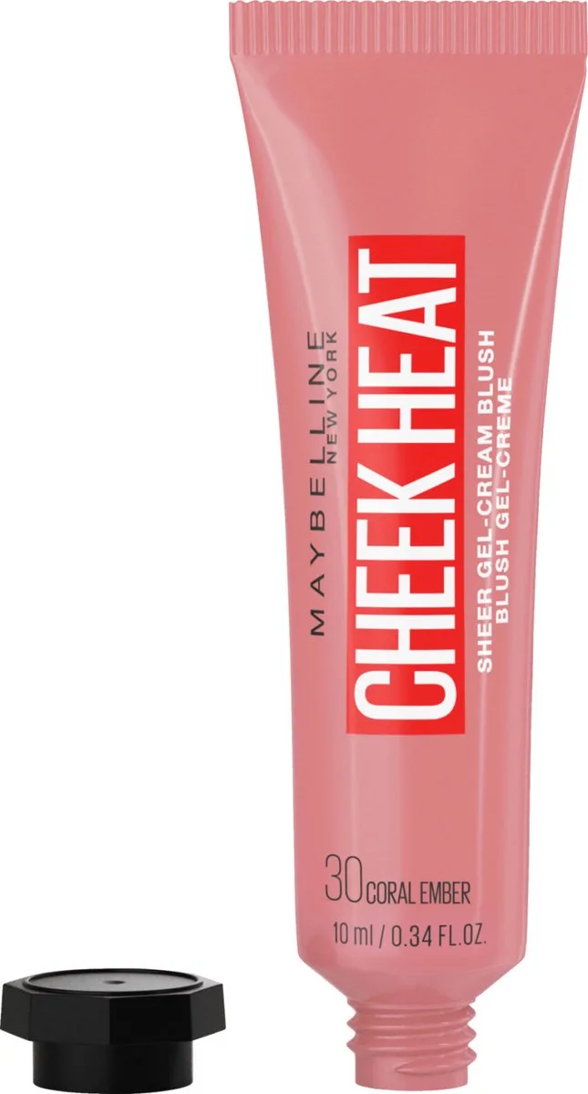 Blush Cheek Heat Maybelline (8 ml) van Maybelline in 30 Coral Amber – productfoto