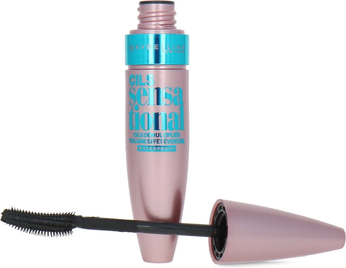 Cils Sensational Waterproof Mascara - Black (Franse tekst) by Maybelline in Black – product photo