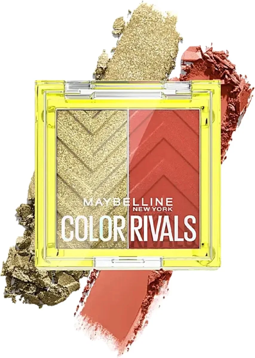 Color Rivals Shadow Duo Palette - Chill X Daring von Maybelline in Mehrfarbig – Produktfoto