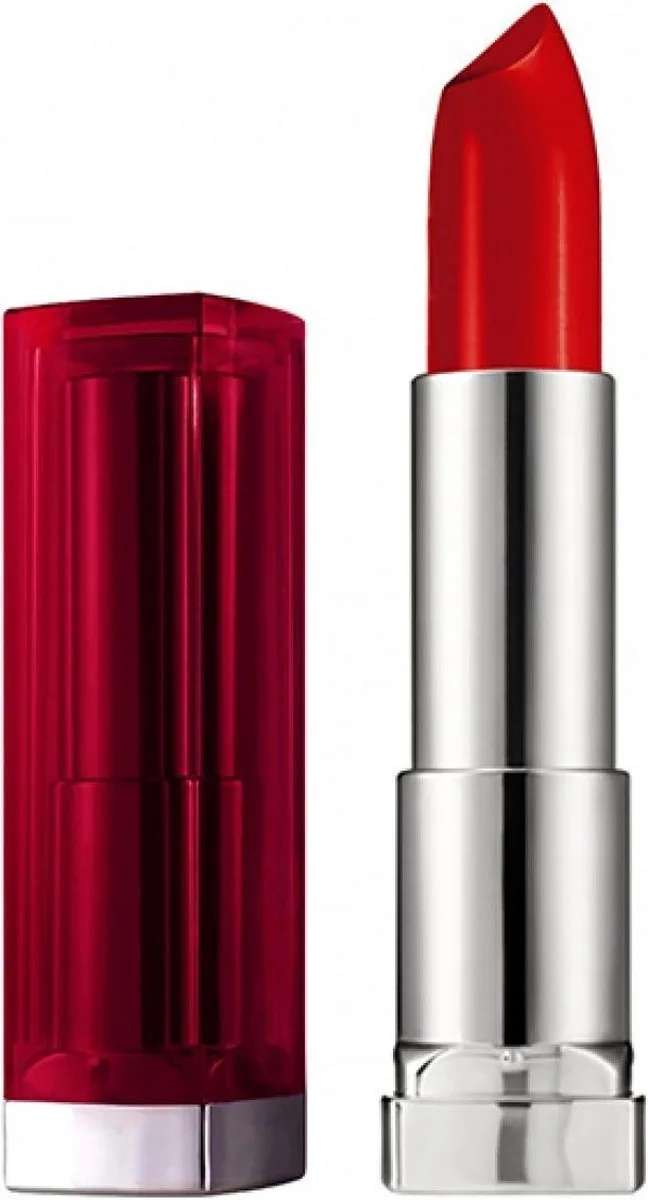 Color Sensational Lipstick - 530 Fatal Red van Maybelline in Rood 530 – productfoto