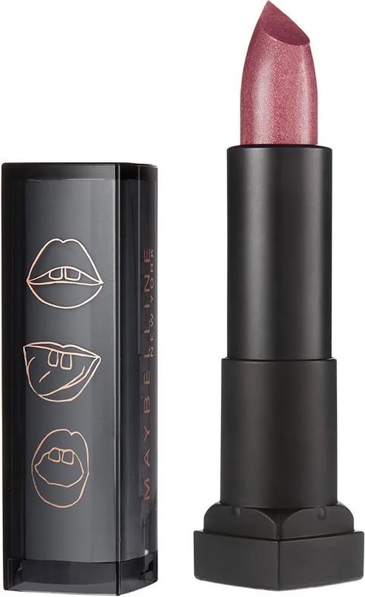 Color Sensational Matte Metallic Lipstick - 001 Platinum Rose de Maybelline en Rose – photo du produit