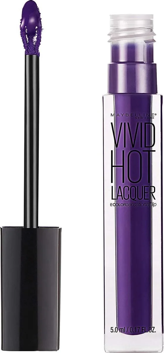 Color Sensational Vivid Hot Lacquer Lip Gloss, 78 by Maybelline in Royal – product photo
